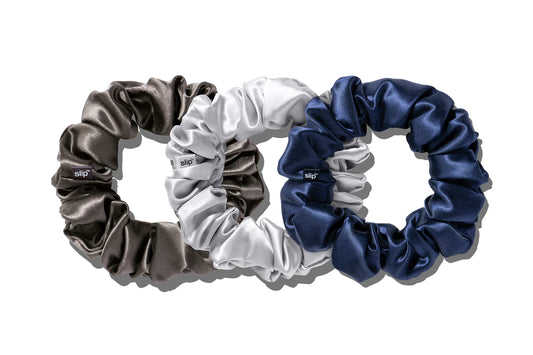 Slip Midnight Large Scrunchies